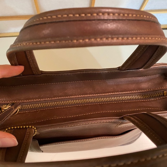 COACH Vintage Bleecker Brown Leather Handbag. In excellent condition! - Picture 4 of 6